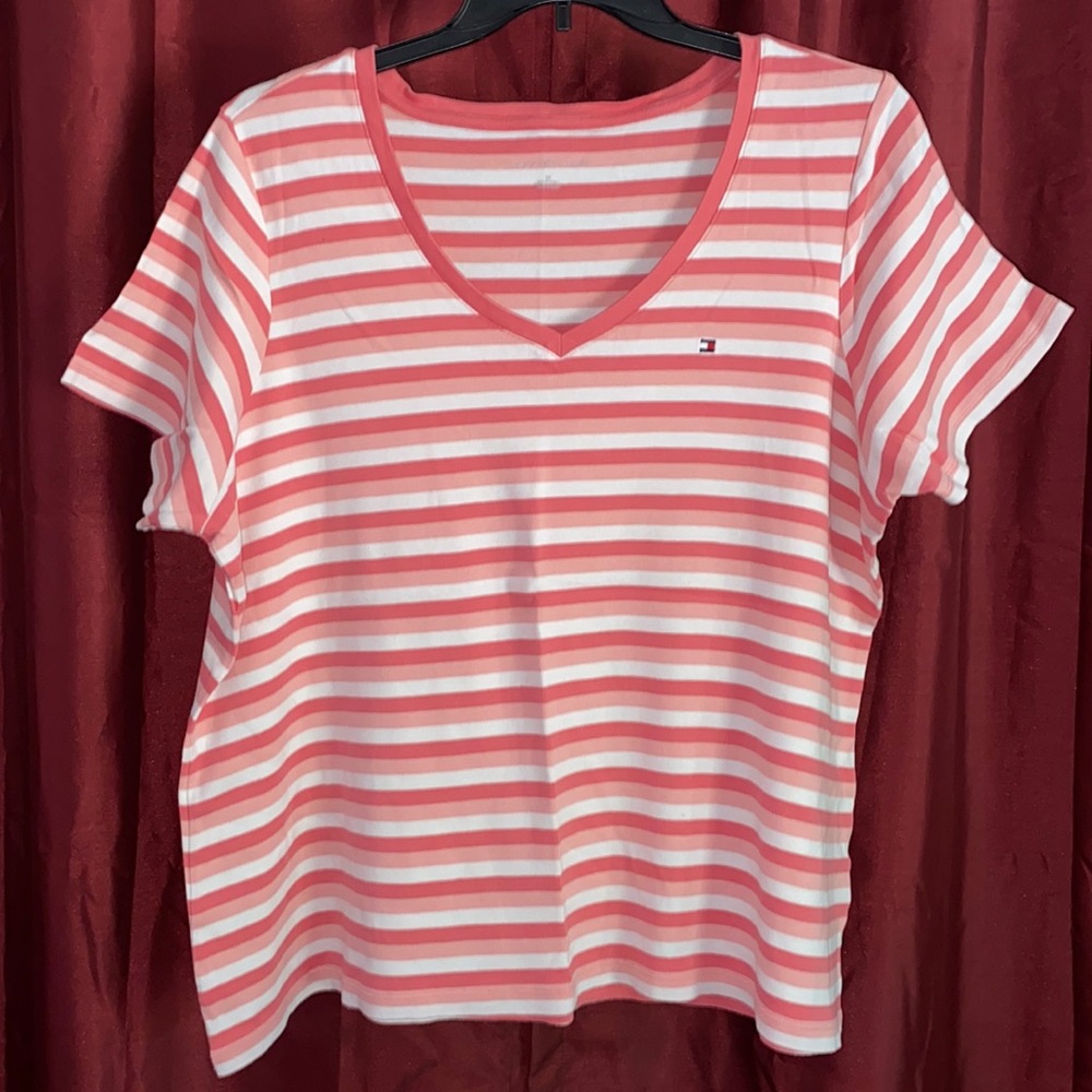 Tommy Hilfiger women’s  V-Neck T-Shirt